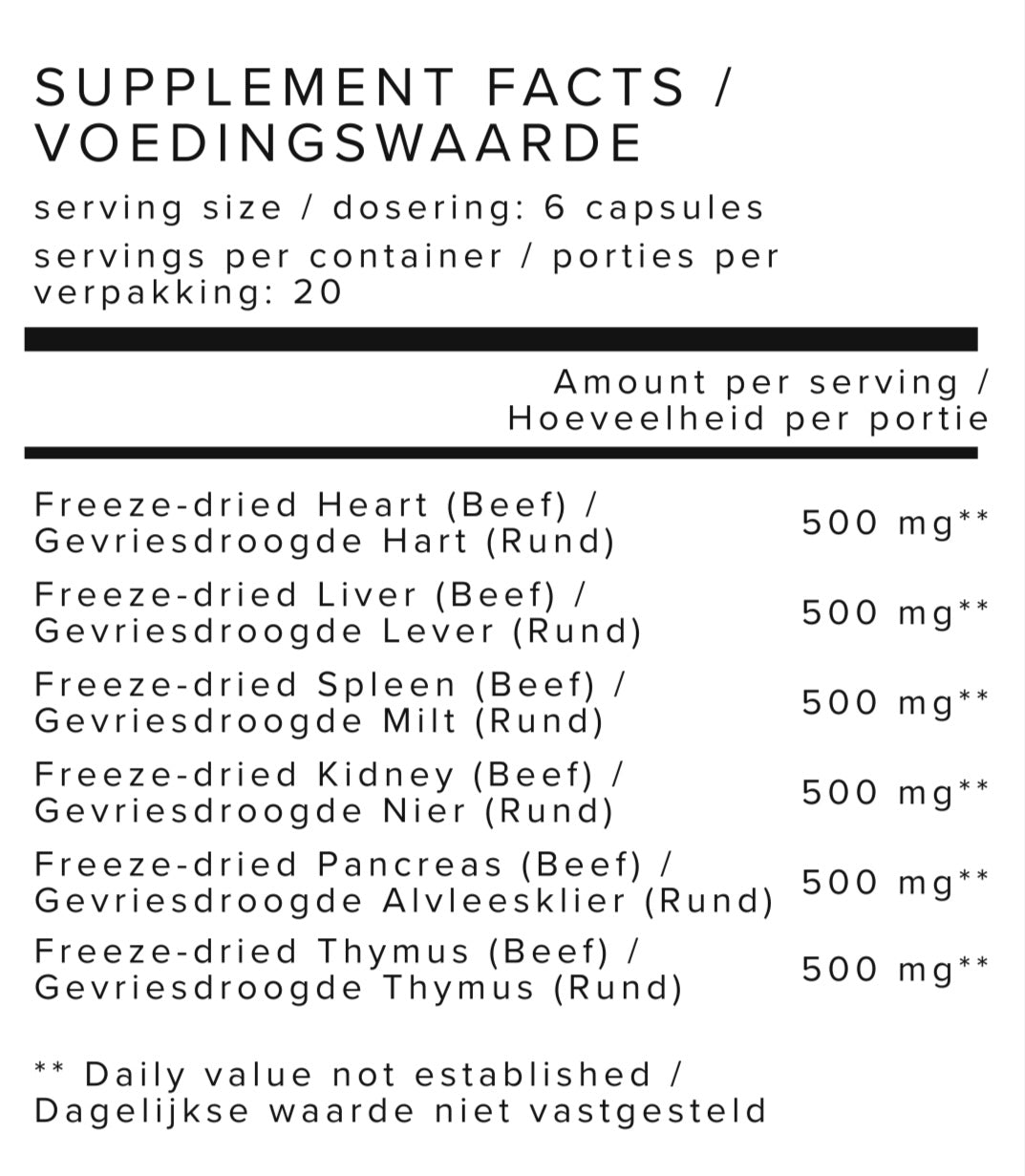 Organmischung Kapseln