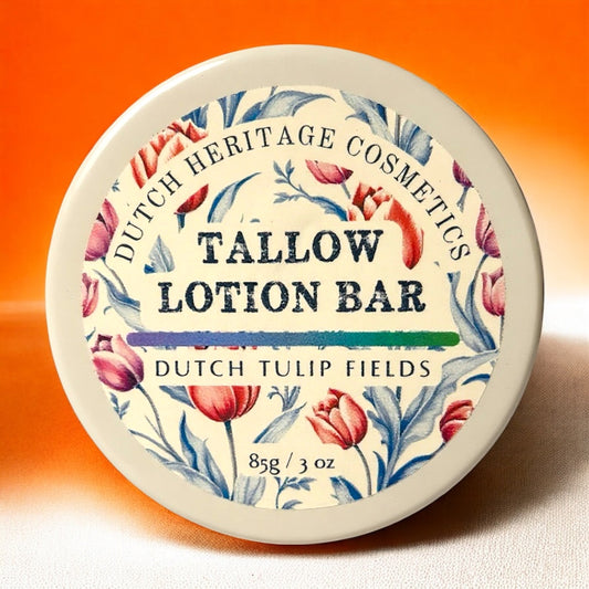 Tallow Lotion Bar - Dutch Tulip Fields